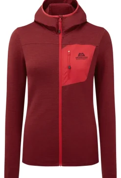 Mountain Equipment Womens Lumiko Hooded Jacket - Rhubarb-Capsicum Best