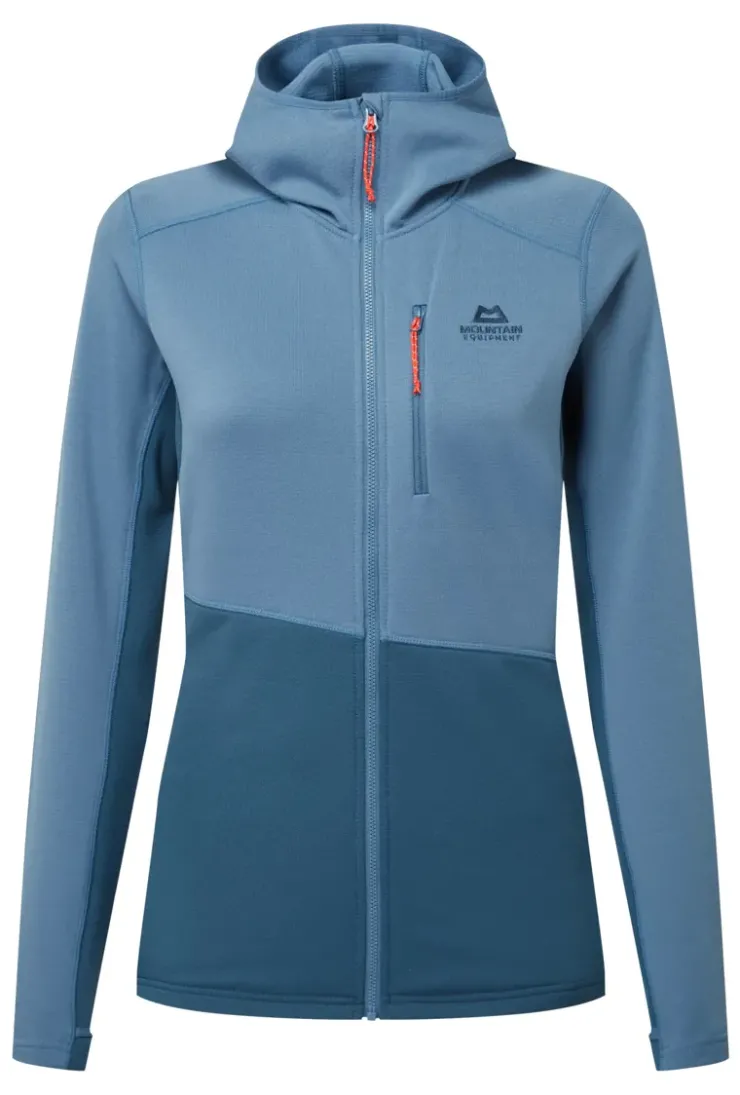 Mountain Equipment Womens Durian Hooded Jacket - Stellar-Majolica Discount