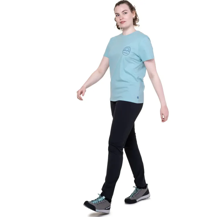 Mountain Equipment Womens Alpenglow Tee - Stellar Blue Online