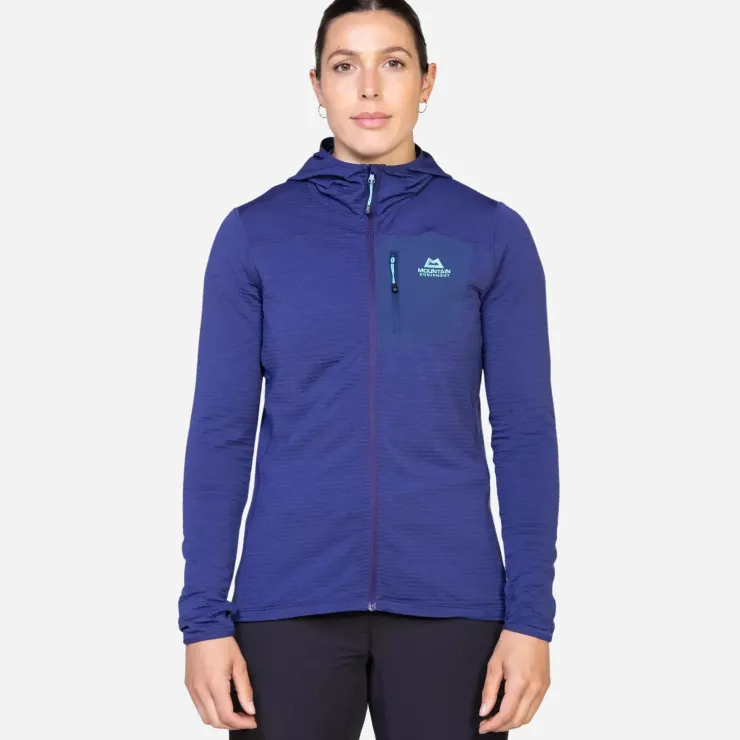 Mountain Equipment Womens Lumiko Hooded Jacket - Hibiscus-Tibetan Clearance
