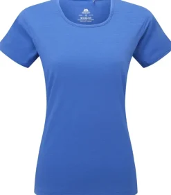 Mountain Equipment Womens Tempi Tee - Vivid Blue Clearance