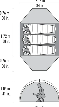 MSR Elixir 3 Tent - Green Discount