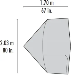 MSR Gear Shed for Elixir and Hubba Tents - Green Discount