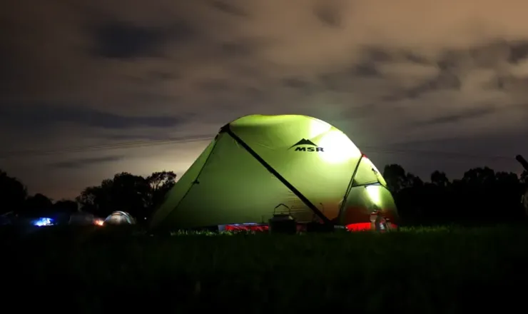 MSR Hubba Hubba NX Tent - Green Hot