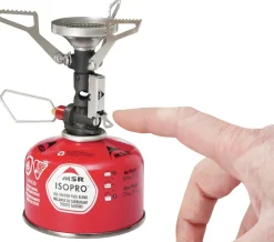 MSR PocketRocket Deluxe Stove Hot