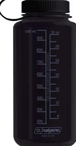 Nalgene Tritan Sustain Wide Mouth Bottle - 1L - Odyssey Gray Fashion