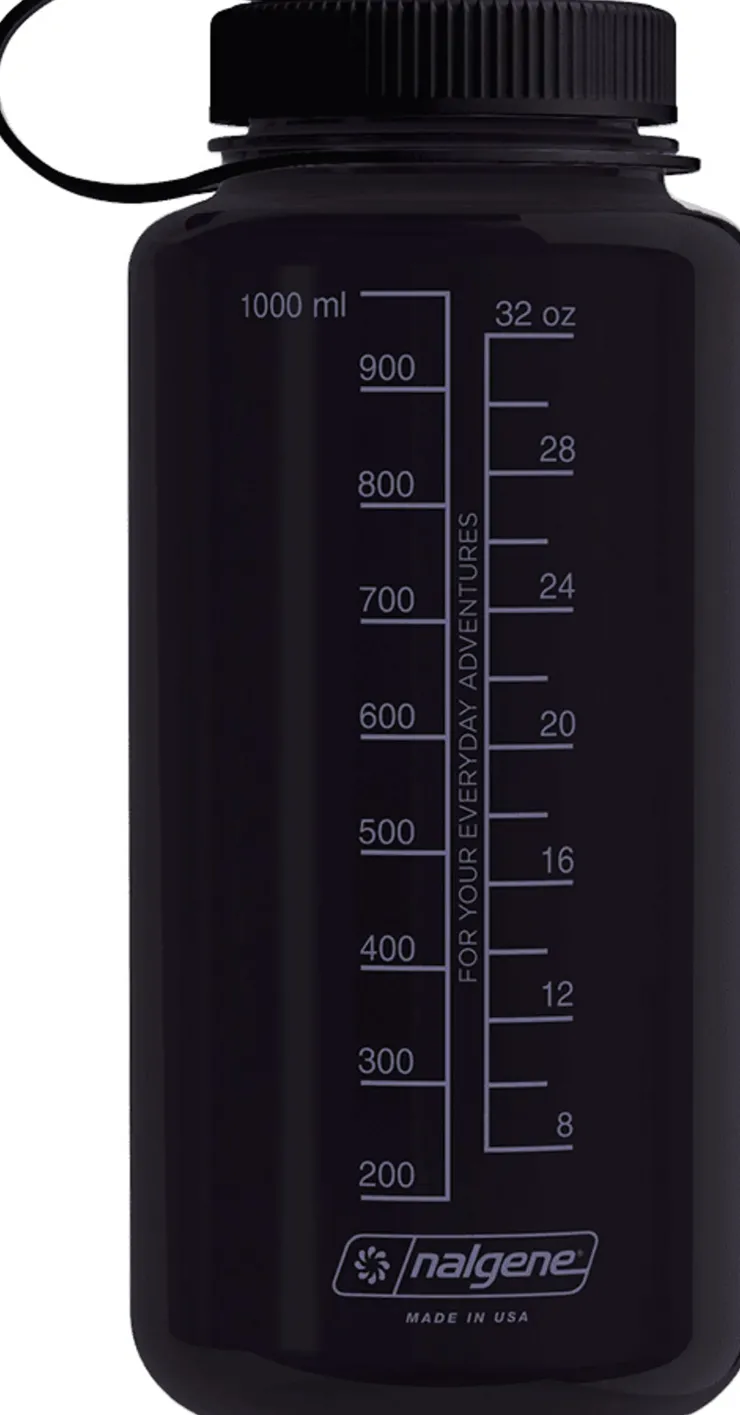 Nalgene Tritan Sustain Wide Mouth Bottle - 1L - Odyssey Gray Fashion