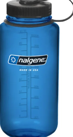 Nalgene Tritan Sustain Wide Mouth Bottle - 1L - Slate Blue Sale