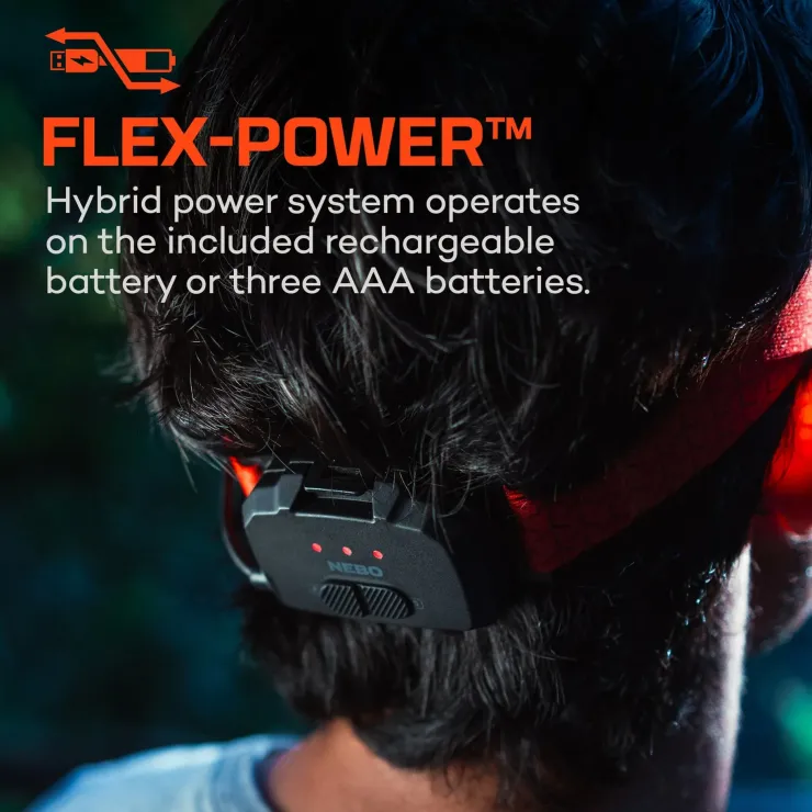 Nebo Curvbeam 600 FLEX Headlamp Fashion