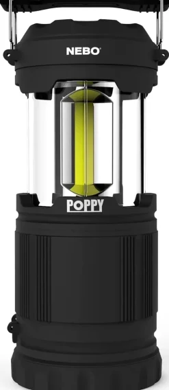 Nebo Poppy Lantern - Black Discount