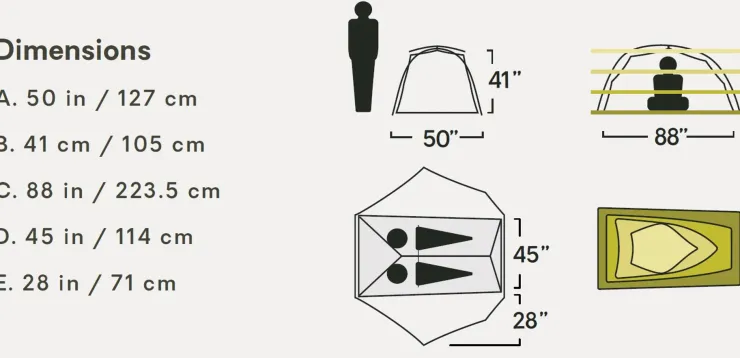 Nemo Dragonfly OSMO Bikepack 2P Tent Discount
