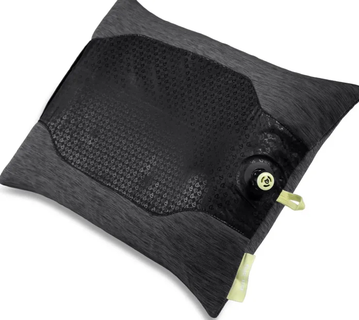 Nemo Fillo Elite Camping Pillow - Black Pearl-Citron Clearance