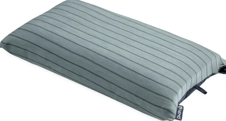 Nemo Fillo Wide Camping Pillow - Silt Stripe Best