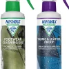 Nikwax Fabric and Leather and Footwear Cleaning Gel Twin Pack - 300ml New