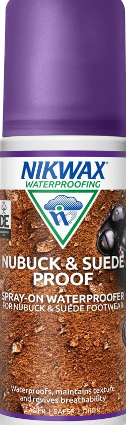 Nikwax Nubuck and Suede Proof Spray-On - 125ml Clearance
