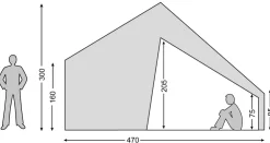 Nordisk Asgard 19.6m Inner Cabin Set Hot