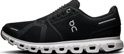 On Mens Cloud 6 Shoes - Black-White Hot