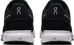 On Mens Cloud 6 Shoes - Black-White Hot