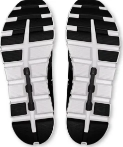 On Mens Cloud 6 Shoes - Black-White Hot