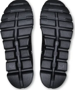 On Mens Cloud 6 Waterproof Shoes - Black-Black Best