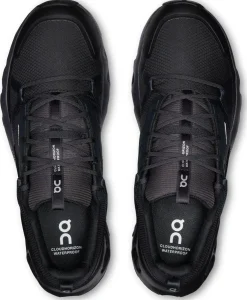 On Mens Cloudhoriz Waterproof Shoes - Black-Black Best