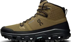 On Mens Cloudrock Mid Waterproof Shoes - Hunter-Black Hot