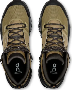 On Mens Cloudrock Mid Waterproof Shoes - Hunter-Black Hot