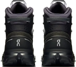 On Mens Cloudrock Trek Waterproof Shoes - Black-Black Best