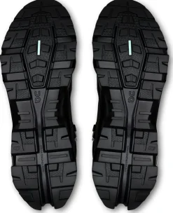 On Mens Cloudrock Trek Waterproof Shoes - Black-Black Best