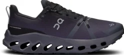 On Mens Cloudsurfer Trail Waterproof Shoes - Black-Eclipse Best