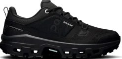 On Womens Cloudrock Low Waterproof Shoes - Black-Black Sale