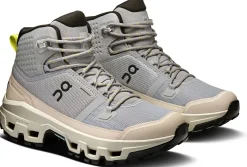 On Womens Cloudrock Mid Waterproof Shoes - Alloy-Ice Online