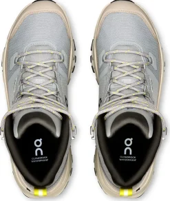 On Womens Cloudrock Mid Waterproof Shoes - Alloy-Ice Online