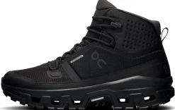 On Womens Cloudrock Mid Waterproof Shoes - Black-Black Best