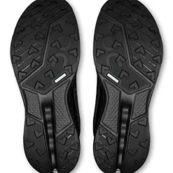 On Womens Cloudsurfer Trail 2 WP Running Shoes - Black-Black New