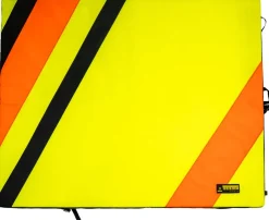 Organic Climbing Backcountry Pad - Neon Hot