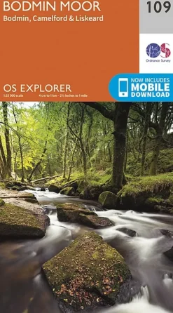 Ordnance Survey OS Explorer Map 109 - Bodmin Moor Sale