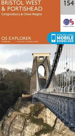 Ordnance Survey OS Explorer Map 154 - Bristol West and Portishead Online