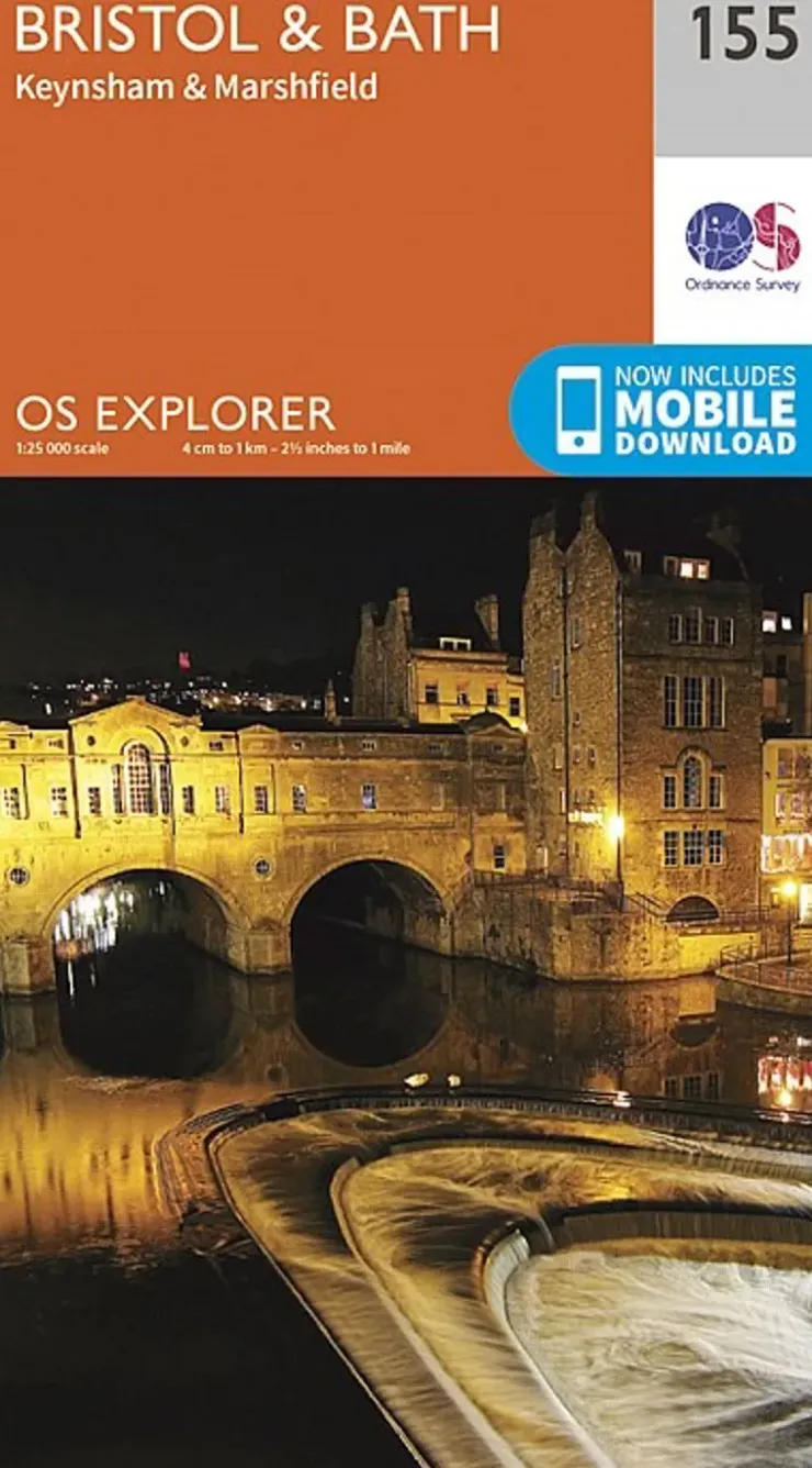 Ordnance Survey OS Explorer Map 155 - Bristol and Bath Sale