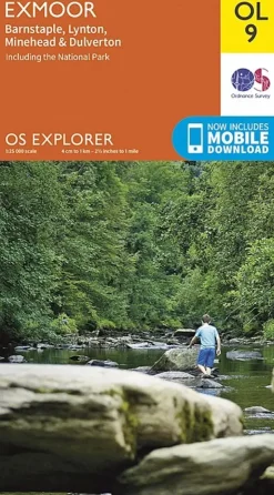 Ordnance Survey OS Explorer Map OL9 - Exmoor Outlet