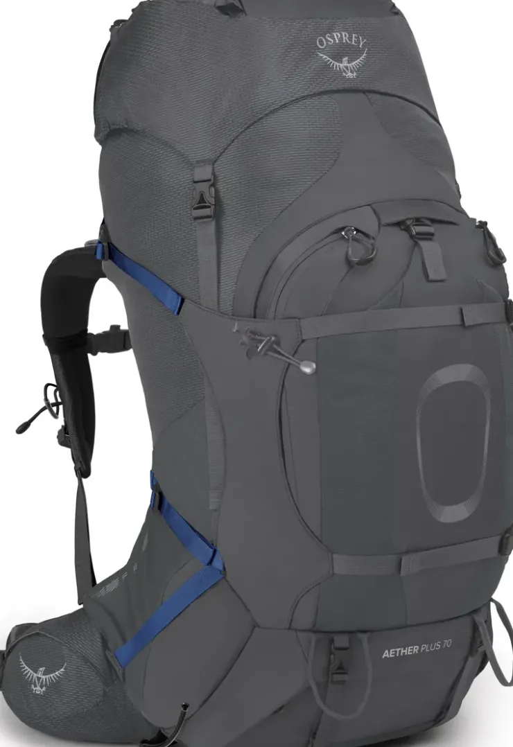 Osprey Aether Plus 70 Rucksack - Eclipse Grey Discount