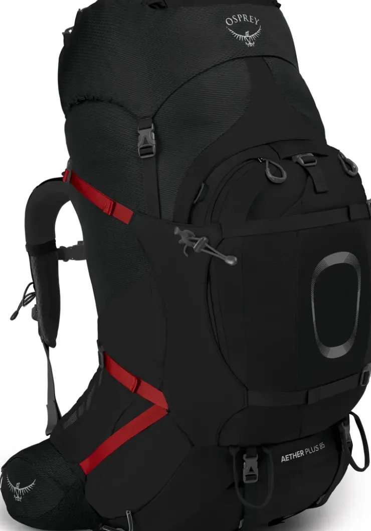Osprey Aether Plus 85 Rucksack - Black Best