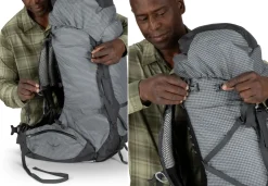 Osprey Aether Pro 75 Rucksack - Silver Lining Outlet