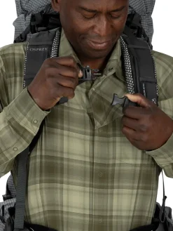 Osprey Aether Pro 75 Rucksack - Silver Lining Outlet