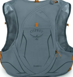 Osprey Duro 6 with Flasks - Phantom Grey-Toffee Orange Hot