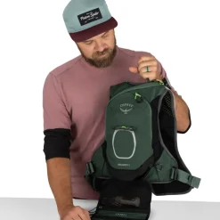 Osprey Escapist Velocity 6 Rucksack - Tundra Green-Botanica Best