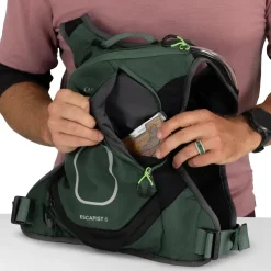 Osprey Escapist Velocity 6 Rucksack - Tundra Green-Botanica Best