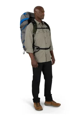 Osprey Exos Pro 55 Rucksack - Dale Grey-Agam Blue Sale