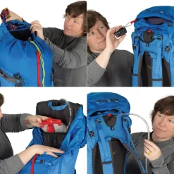 Osprey Mutant 52 Climbing Pack - Blue Flame Clearance