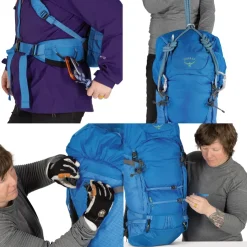 Osprey Mutant 52 Climbing Pack - Blue Flame Clearance